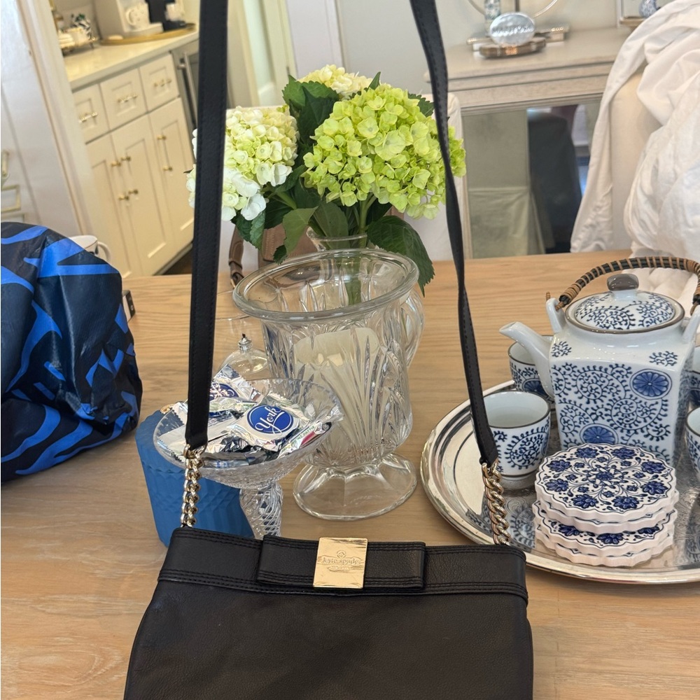 Kate Spade Black Leather Crossbody Bag